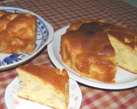 ワンボウル♪ふんわり簡単りんごケーキ♡