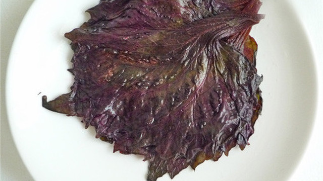 赤紫蘇の葉の塩漬け レシピ 作り方 By Liqueur クックパッド 簡単おいしいみんなのレシピが365万品