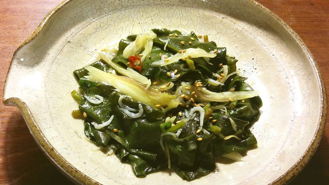 オカワカメの炒め物 レシピ 作り方 By Guzavie クックパッド 簡単おいしいみんなのレシピが358万品