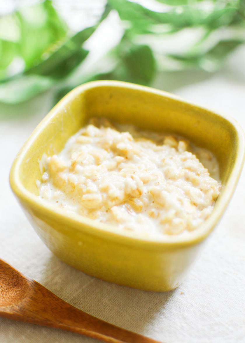 亜麻仁オートミールのレシピ