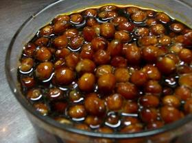 大豆の醤油漬け
