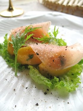 柿のちょっとオシャレな食べ方