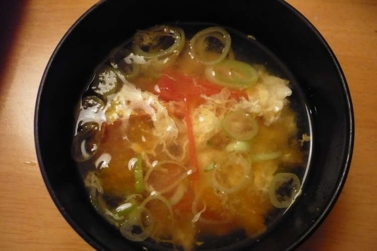 トマトと卵の暖かいスープ レシピ 作り方 By めぐたん1230 クックパッド 簡単おいしいみんなのレシピが350万品