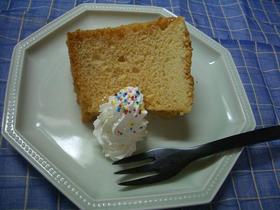 はちみつシフォンケーキ