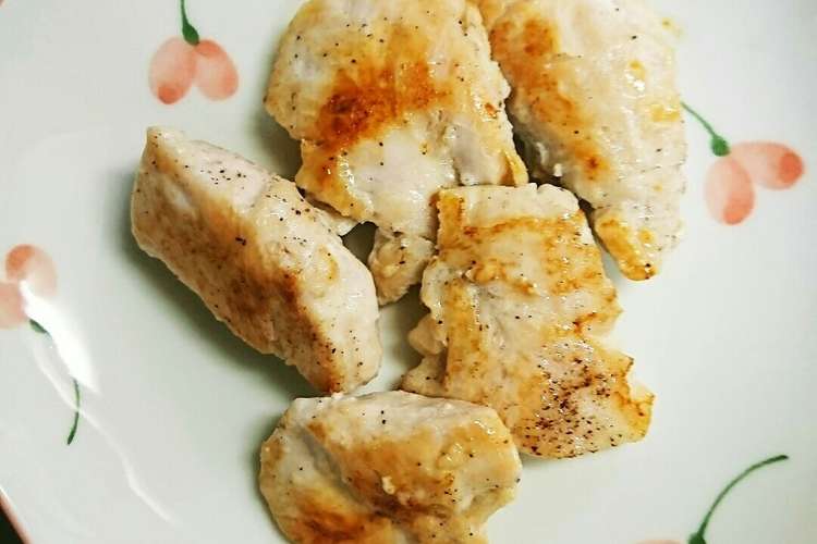 鶏ささみのニンニク焼き レシピ 作り方 By トゥーロン クックパッド 簡単おいしいみんなのレシピが360万品