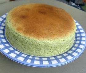 ほうれん草のスフレチーズケーキ