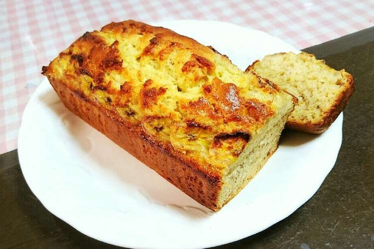 バナナのパウンドケーキ 簡単にバナナ消費 レシピ 作り方 By ｍ ｃｈａｎ クックパッド 簡単おいしいみんなのレシピが352万品
