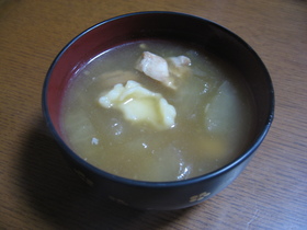 ぽかぽか☆冬瓜スープ