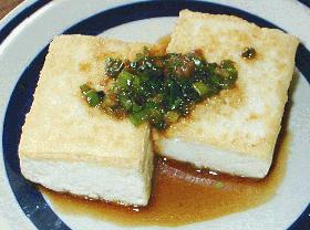 爽やかぴりり*豆腐ステーキ