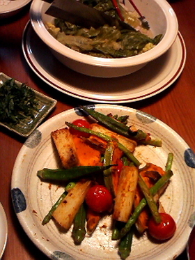 イロドリ★濃い色焼き野菜