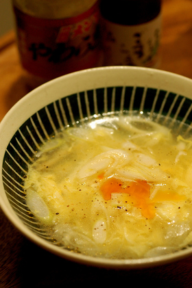 アレで♪中華かき玉スープ
