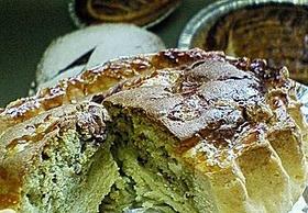 あんこと抹茶のパイタルト