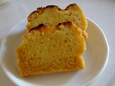 有田みかんのパウンドケーキの写真