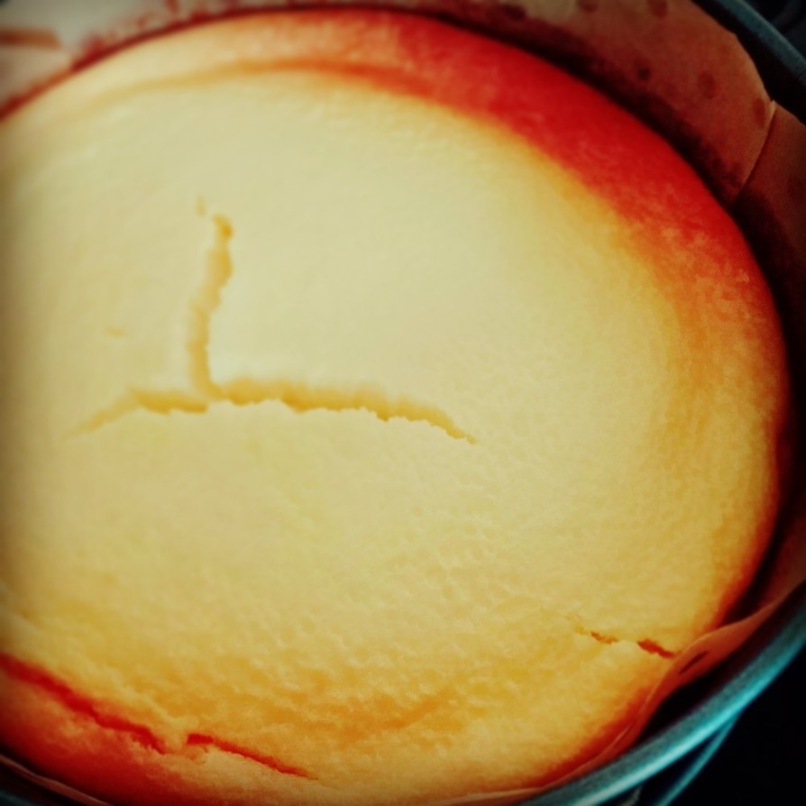 ヨーグルトde濃厚チーズケーキの画像