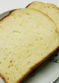 早焼きコースでフワフワ食パン(HB)