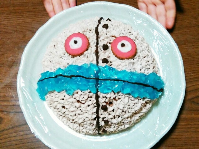 だだんだん誕生日ケーキ レシピ 作り方 By Hamami クックパッド