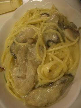 とろウマ・・☆牡蠣とブルーチーズのパスタ