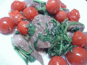 ♪牛肉とクレソンの炒め物♪