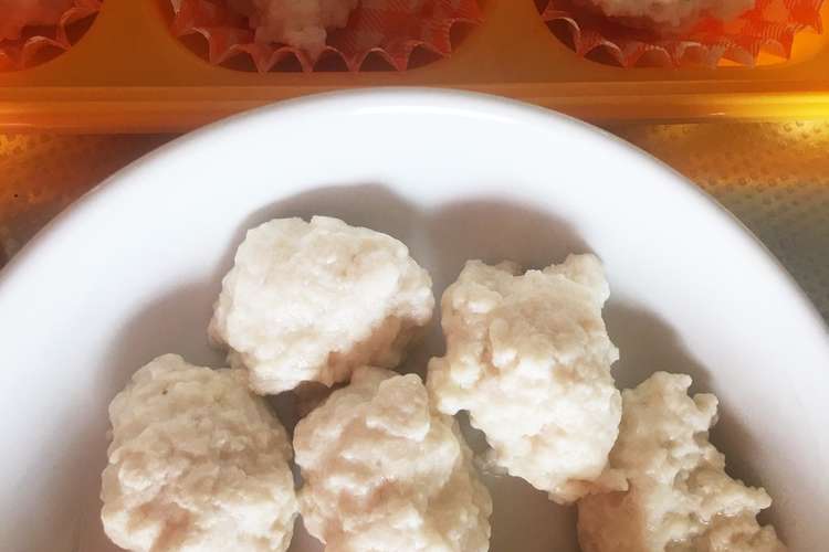 離乳食後期 鶏むねひき肉豆腐の肉団子 レシピ 作り方 By ちびまめママ クックパッド 簡単おいしいみんなのレシピが360万品