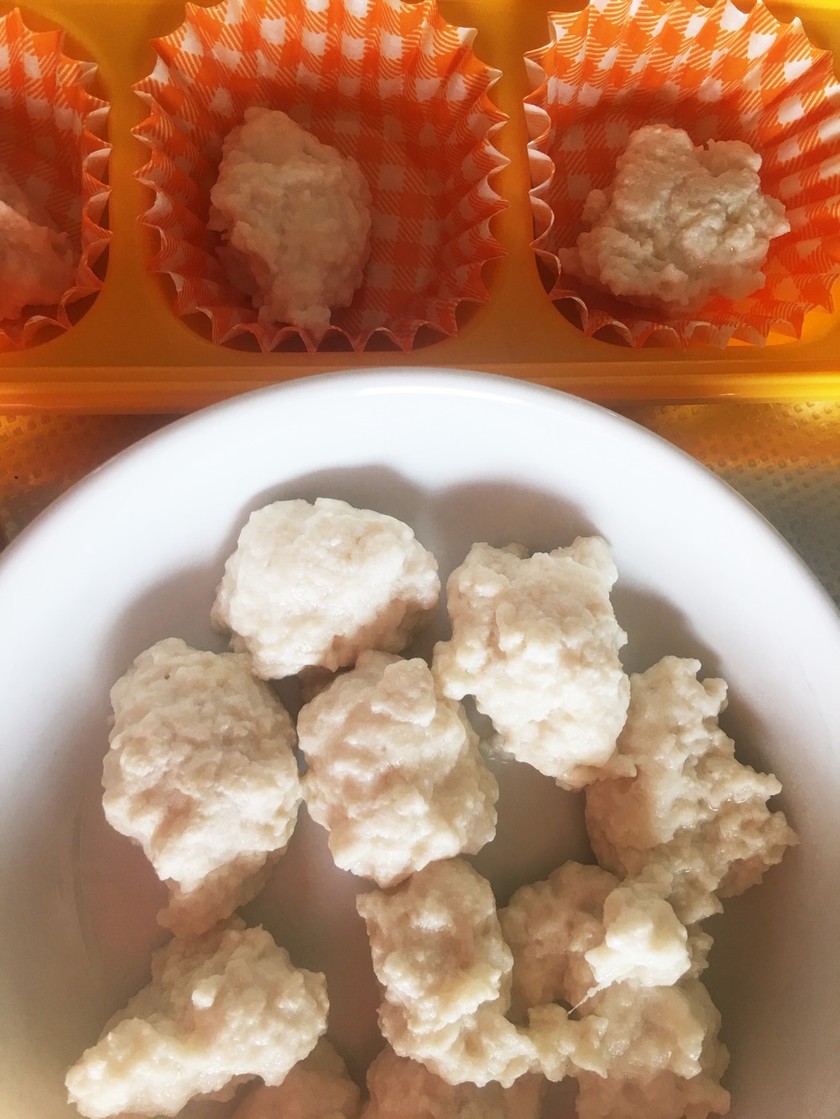 離乳食後期 鶏むねひき肉豆腐の肉団子 By ちびまめママ クックパッド 簡単おいしいみんなのレシピが359万品