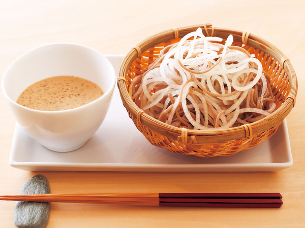 大根そばのごまみそだれ