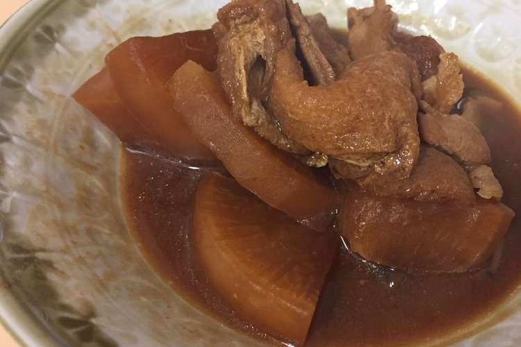 赤味噌 八丁味噌の甘からい大根の煮物 レシピ 作り方 By Sho 裏山 クックパッド 簡単おいしいみんなのレシピが355万品