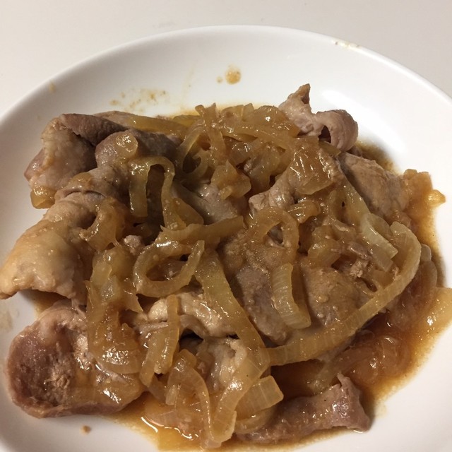 焼肉のタレで 簡単豚肉と玉ねぎの生姜焼き レシピ 作り方 By Kotechi クックパッド