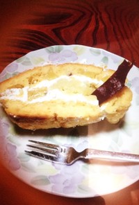 簡単☆さつま芋ロールケーキ