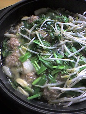 美味しい肉団子のお鍋