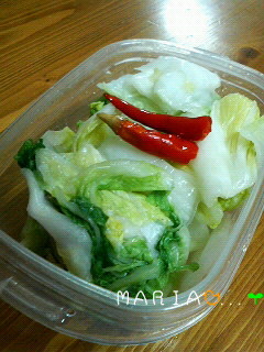 簡単！白菜消費✿白菜の漬物の画像
