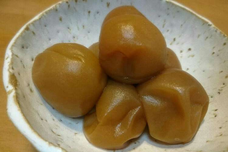 お茶うけに合う 梅干し レシピ 作り方 By ばちこぷー クックパッド 簡単おいしいみんなのレシピが356万品