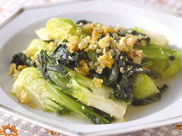 青梗菜の香り炒め