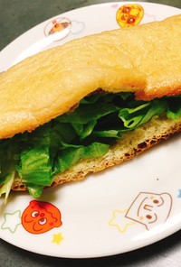 【糖質制限】油揚げサンドイッチ