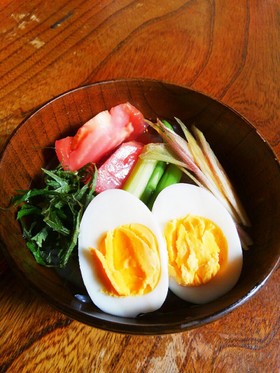 【ダイエットに】しらたきの冷麺風