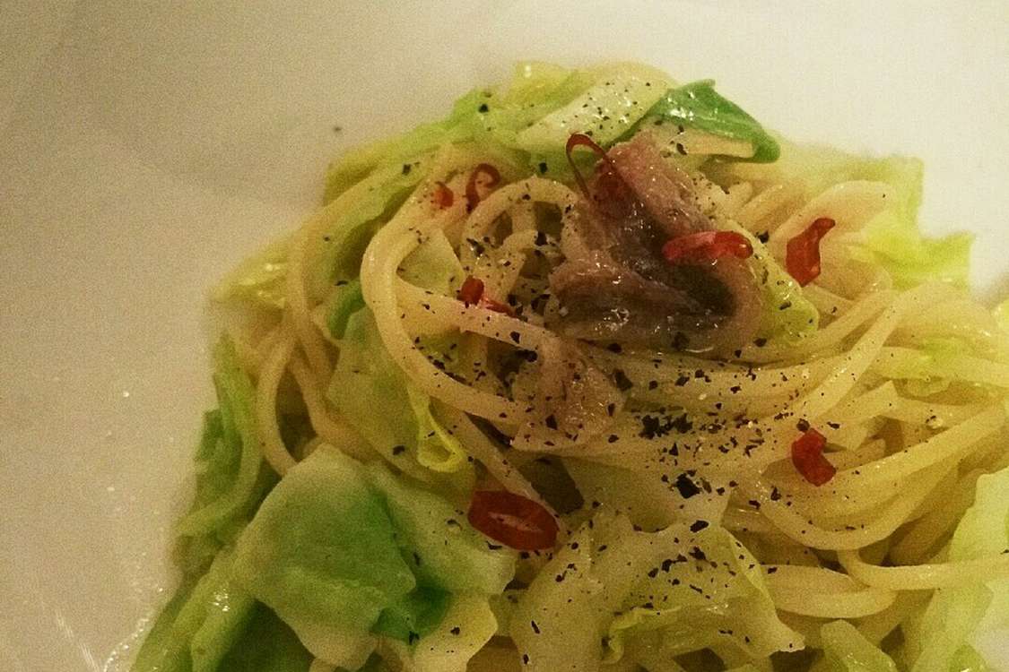 キャベツとアンチョビの簡単おしゃれパスタ レシピ 作り方 By サチコロタ クックパッド 簡単おいしいみんなのレシピが379万品