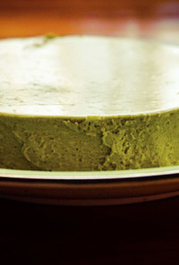 抹茶アイスで作る 簡単 レアチーズケーキ