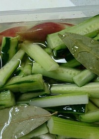 かんたん酢で作る夏野菜のピクルス