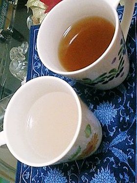 風邪気味?ほっ、と・ドリンク黒蜜or蜂蜜