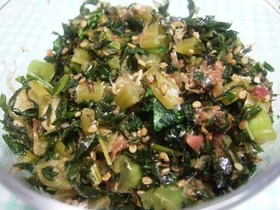 大根葉の炒めふりかけ