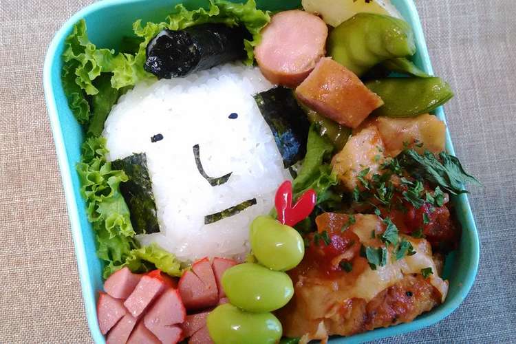 キャラ弁 サムライ弁当 レシピ 作り方 By 谷っす クックパッド 簡単おいしいみんなのレシピが376万品