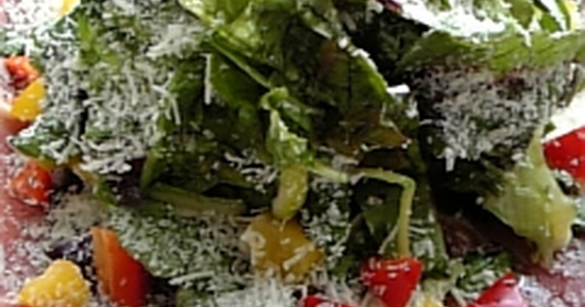 クリスマス ツリーの粉雪サラダ レシピ 作り方 By 黒スグリ クックパッド