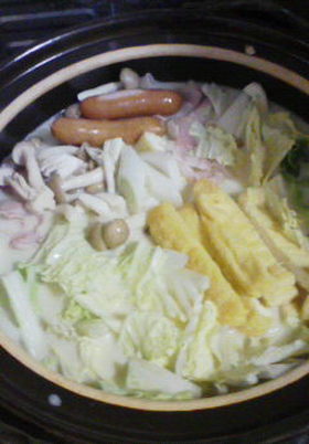 豆乳豚しゃぶ鍋