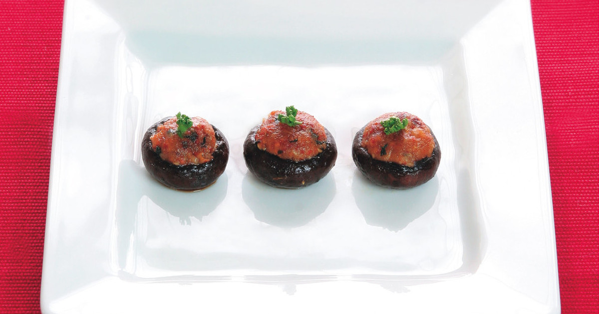 マッシュルームフェンネルキヌアの詰め物のレシピ