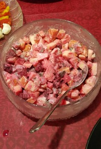 フィンランドの赤いクリスマスサラダ