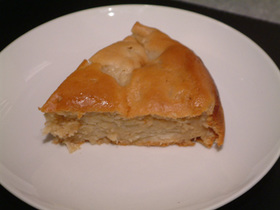 しっとり♪簡単♪梨のヨーグルトケーキ