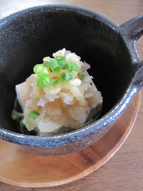 揚げない♪揚げだし豆腐風