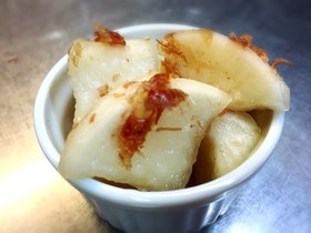 大根の焼酎漬け&カツオ大根