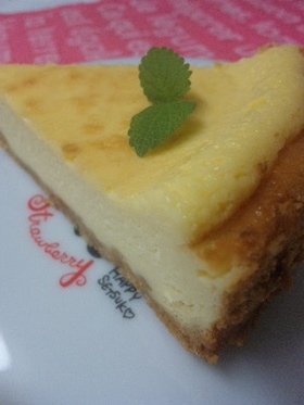 簡単・美味しいチーズケーキ