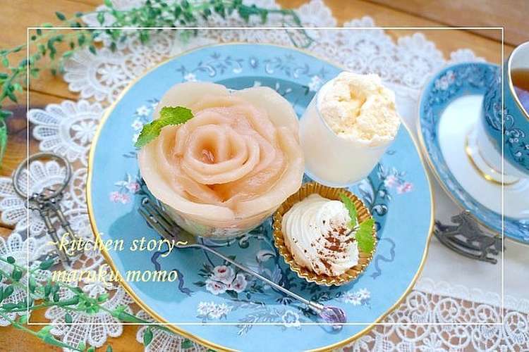 簡単 自家製 桃の缶詰で作る 桃バラ レシピ 作り方 By 桃咲マルク クックパッド 簡単おいしいみんなのレシピが349万品