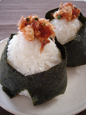 おかかクリームチーズ♥おにぎり